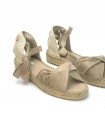 SANDALIA PLANA CINTAS M4330 NATURAL