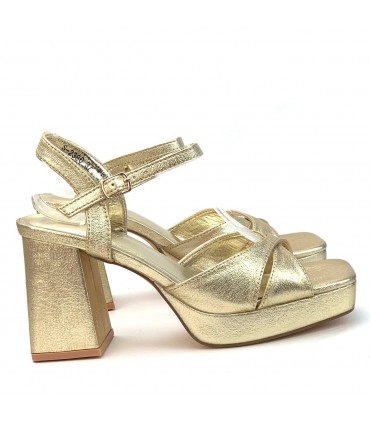 SANDALIA TACON FIESTA S-2386 GOLD ORO