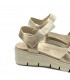 SANDALIA CONFORT AMARPIES ABZ26553 PLATINO