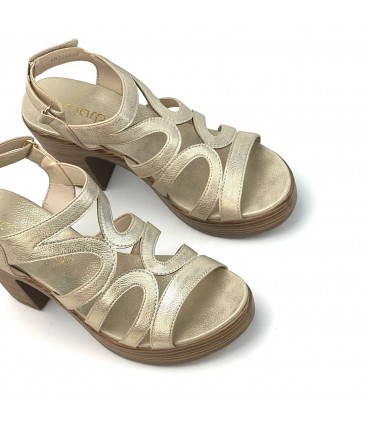SANDALIA TACON AMARPIES ABZ26575 PLATINO