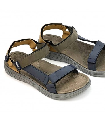 SANDALIA VELCROS COMODA KRACK P 40-224P MARINO