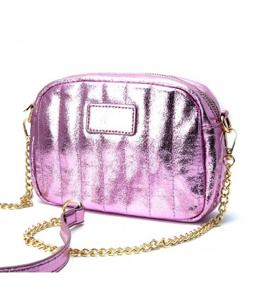 BOLSO BRILLOS BANDOLERA KMV309224 ROSA