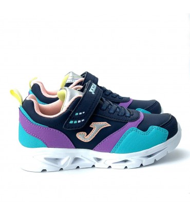 ZAPATILLA JOMA LUCES STAR JR 2433 NAVY PURPLE