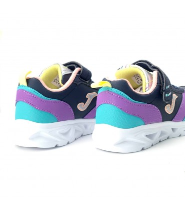 ZAPATILLA JOMA LUCES STAR JR 2433 NAVY PURPLE