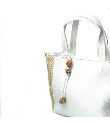 BOLSO RAFIA ASA JYL67747 WHITE BLANCO