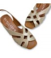SANDALIA D CHICAS PIEL ASTANA 5242 BEIG