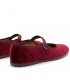 BAILARINA TERCIOPELO CHUCHES 98.000-01 BURDEOS