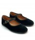 BAILARINA TERCIOPELO CHUCHES 98.000-01 NEGRO