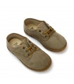 ZAPATO CORDONES NIÑO 48350 TAUPE