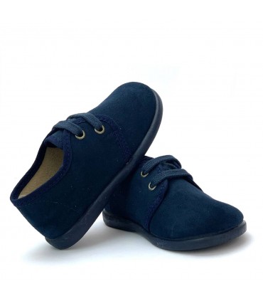 ZAPATO CORDONES NIÑO 12550 MARINO