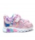 ZAPATILLA LUCES BUBBLE C896-S ROSA