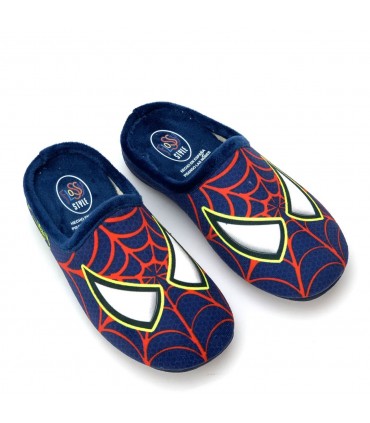 ZAPATILLA CASA SPIDERMAN JAVER 9-22 MARINO