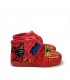 ZAPATILLA CASA SPIDER 1-232 ROJO