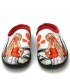 ZAPATILLA CASA CHICA PARIS 26-208 ROJO