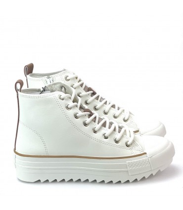 ZAPATILLA ABOTINADA ETIKA CHICA 52418 BLANCO
