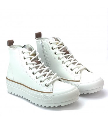 ZAPATILLA ABOTINADA ETIKA CHICA 52418 BLANCO