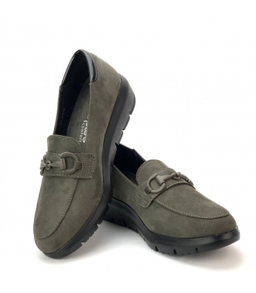 ZAPATO CUÑA AMARPIES ABZ27044 TAUPE