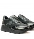 ZAPATILLA AMARPIES CORDON ELASTICO AMD27095 NEGRO