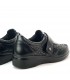 ZAPATO SEÑORA ESCAMAS AMD27073 NEGRO