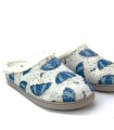 ZAPATILLA CASA PARAGUAS 8201-3 AZUL
