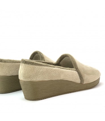 ZAPATILLA CASA 7917-1 CAMPING SUAPEL TAUPE