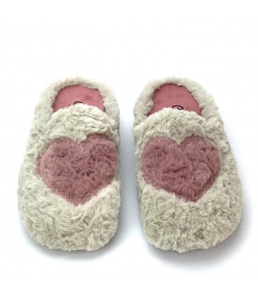 ZAPATILLA CASA CORAZÓN 3170 NUBES VISON