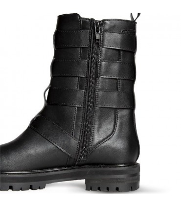 BOTIN MOTERO BIKER M4633 NEGRO