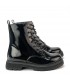 BOTIN MILITAR NIÑA CRECENDO 2633 CHAROL NEGRO