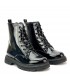 BOTIN MILITAR NIÑA CRECENDO 2633 CHAROL NEGRO