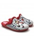 ZAPATILLA CASA NIÑA 61032 ALCALDE GRIS ROJO