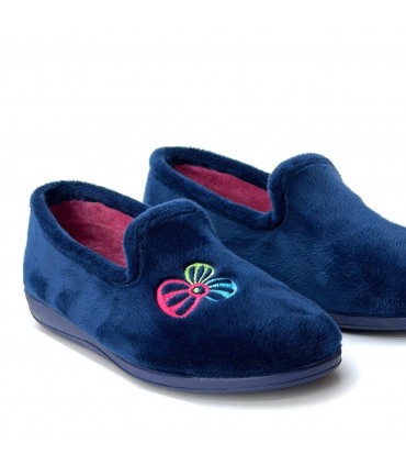 ZAPATILLA CASA CERRADA MUJER 3003 MARINO
