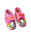 ZAPATILLA CASA UNICORNIO 1-237 FUXIA