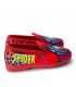 ZAPATILLA CASA CERRADA NIÑO SPIDER ALCALDE 16000 ROJO