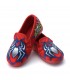 ZAPATILLA CASA CERRADA NIÑO SPIDER ALCALDE 16000 ROJO