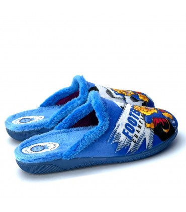 ZAPATILLA CASA 30-6095  FUTBOL AZULON