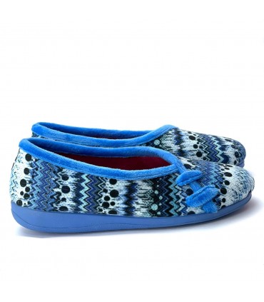 ZAPATILLA ESTAR POR CASA 3015 AZULON