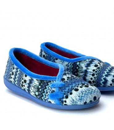 ZAPATILLA ESTAR POR CASA 3015 AZULON