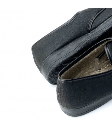 ZAPATILLA CERRADA VELCRO HOMBRE 230 GAMOTEX NEGRO