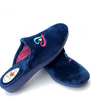 ZAPATILLA CASA MUJER 5603 ALCALDE MARINO