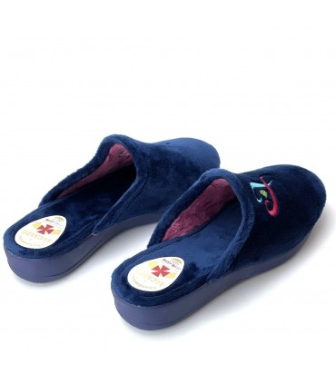 ZAPATILLA CASA MUJER 5603 ALCALDE MARINO