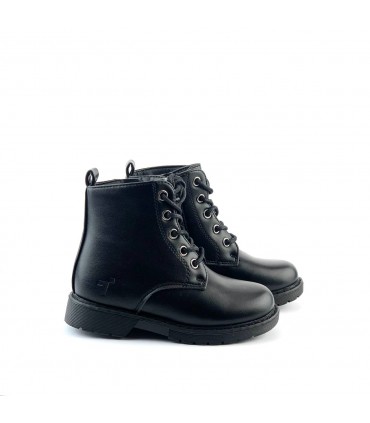BOTITA MILITAR NIÑA 2608 NEGRO