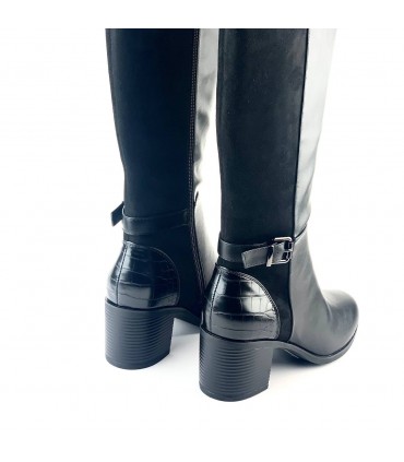 BOTA ALTA TACON AMARPIES ASY27296 NEGRO