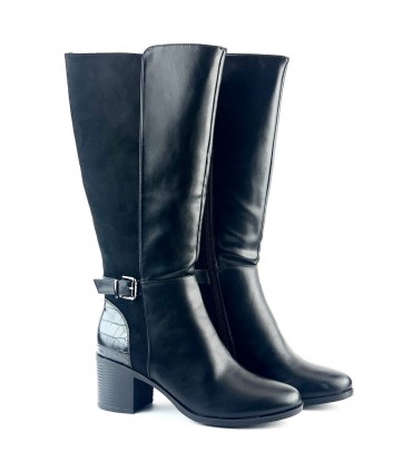 BOTA ALTA TACON AMARPIES ASY27296 NEGRO