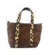 BOLSO PIEL LEOPARDO ASA MARRON