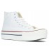 BOTIN VICTORIA TELA 1061101 BLANCO