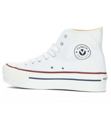 BOTIN VICTORIA TELA 1061101 BLANCO