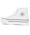 BOTIN VICTORIA TELA 1061101 BLANCO