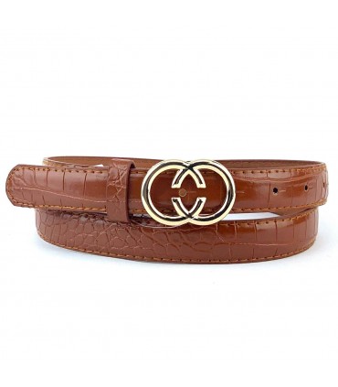 CINTURON MUJER COCO 58125 MARRON