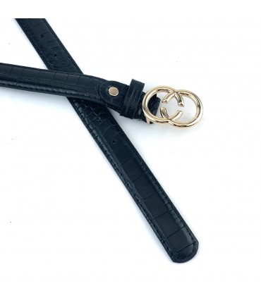 CINTURON MUJER COCO 58125 NEGRO