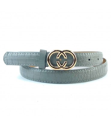 CINTURON MUJER COCO 58125 GRIS
